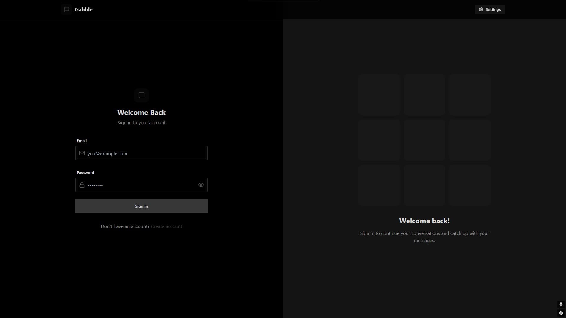 Gabble | Chat App screenshot