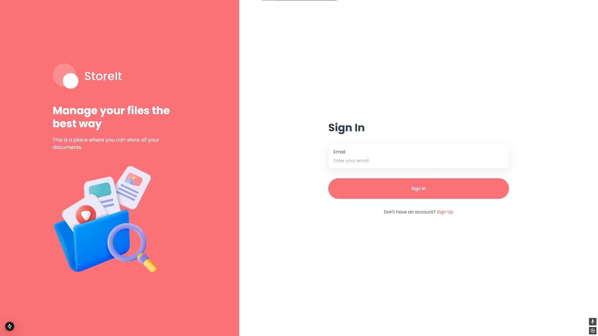 Store-IT | Cloud Storage Platform screenshot